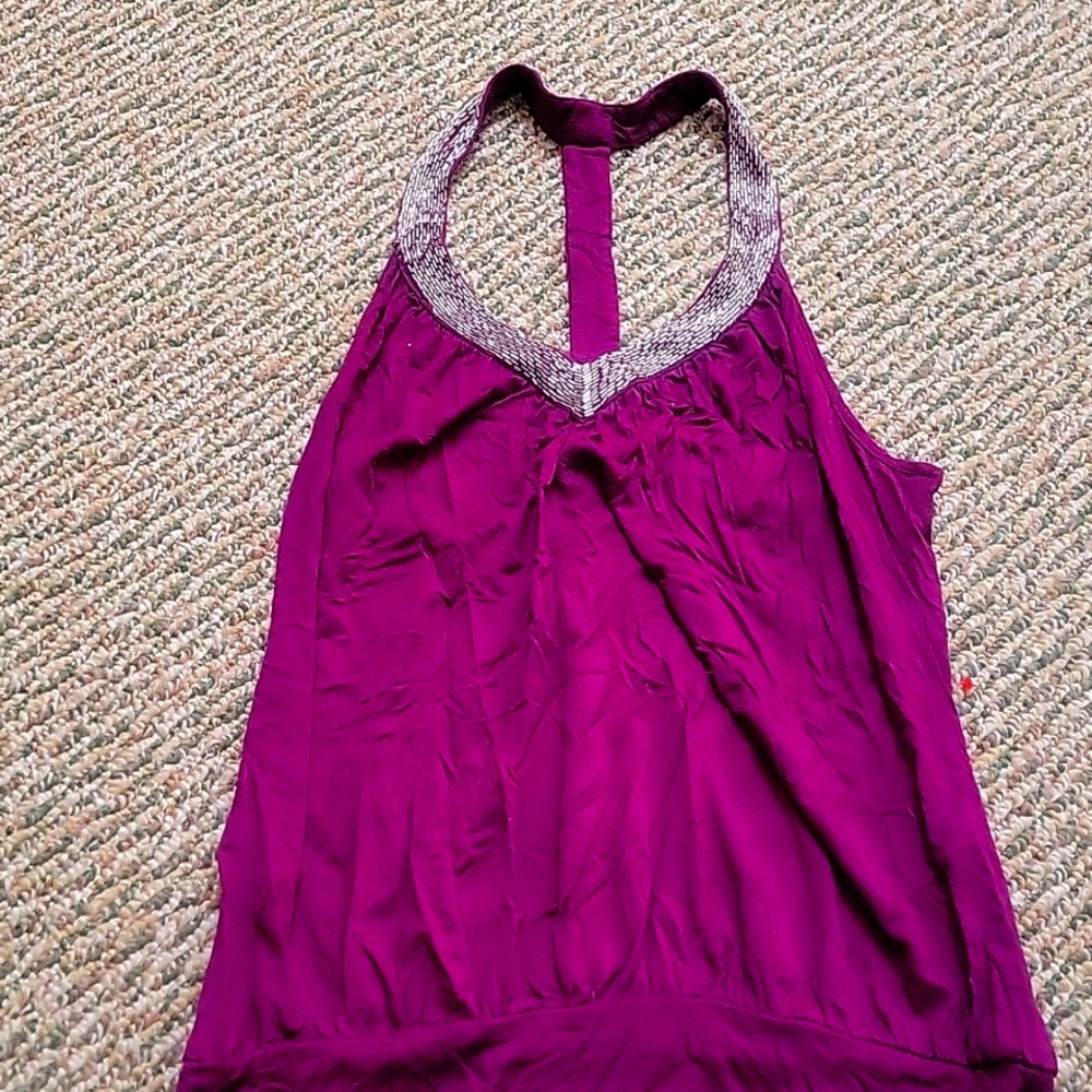 Purple tank